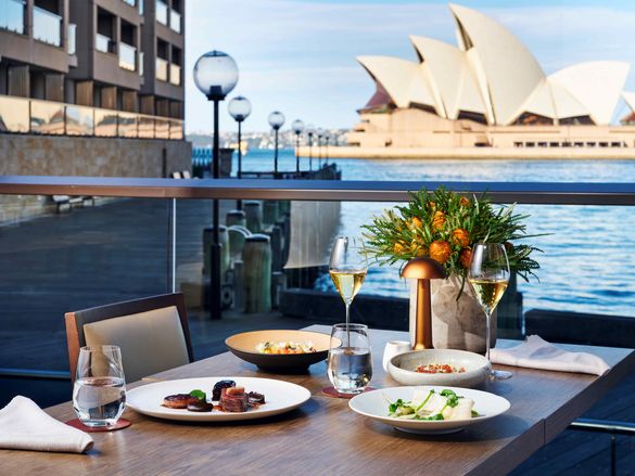 New Year's Eve Menu With Views of Sydney Harbour New Year's Eve Menu With Views of Sydney Harbour