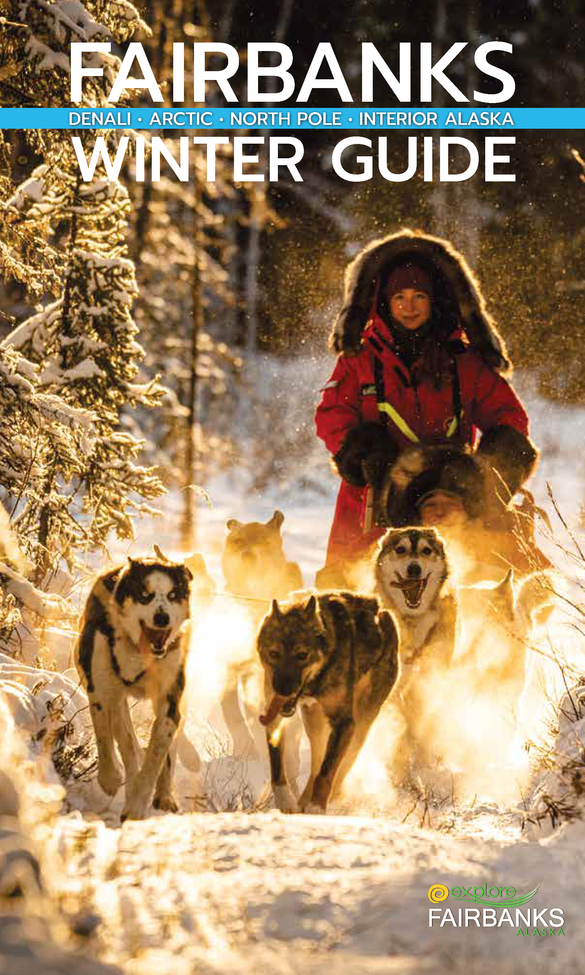 Cover of the 2024-25 Fairbanks Winter Guide. Cover of the 2024-25 Fairbanks Winter Guide.