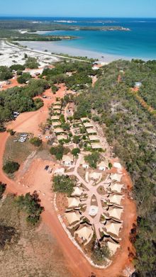 Cygnet Bay Pearl Farm new eco tents