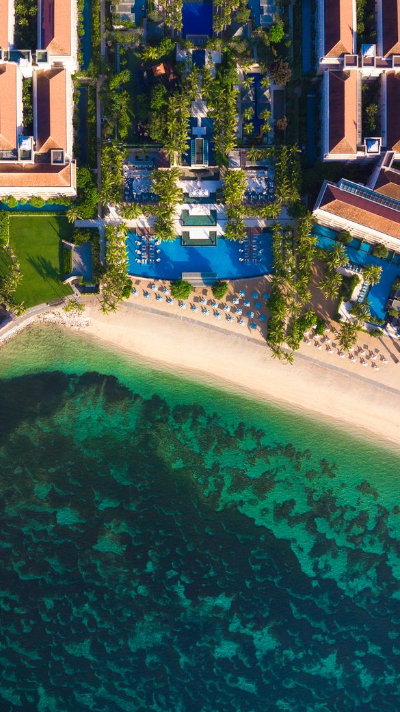 Nusa Dua Coastline merely steps away from Mulia Bali Nusa Dua Coastline merely steps away from Mulia Bali