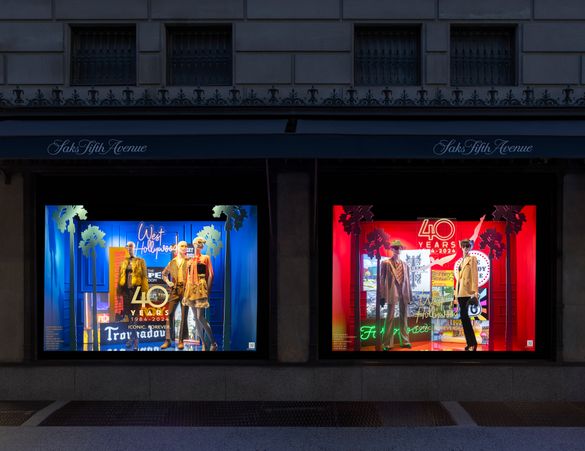 Visit West Hollywood's window display at the Saks Fifth Avenue New York flagship, open until October 29, 2024. Visit West Hollywood's window display at the Saks Fifth Avenue New York flagship, open until October 29, 2024.