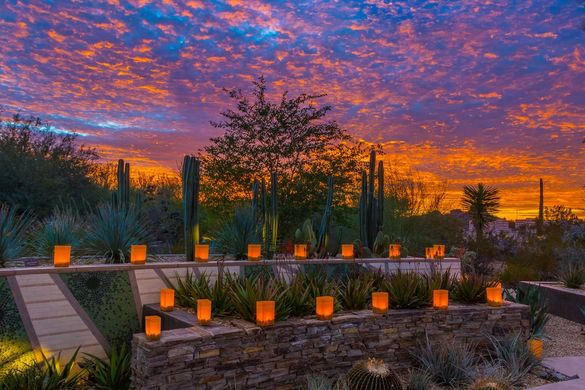 Las Noches de las Luminarias at Desert Botanical Garden Las Noches de las Luminarias at Desert Botanical Garden