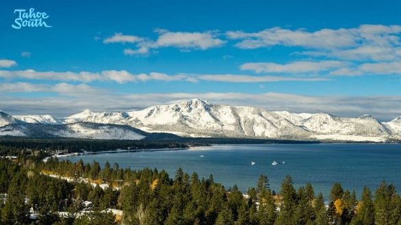 Tahoe South received 2-feet of fresh snow at upper elevations; taken from webcam at the top of Harveys Lake Tahoe Casino looking west on Oct. 26 at 9 a.m. Tahoe South received 2-feet of fresh snow at upper elevations; taken from webcam at the top of Harveys Lake Tahoe Casino looking west on Oct. 26 at 9 a.m.