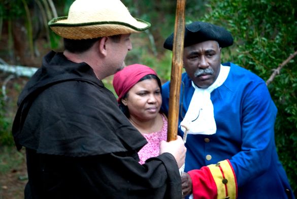 Fort Mose in Spanish St. Augustine was the first Underground Railroad for runaway slaves in the 71th and 18th centuries. Fort Mose in Spanish St. Augustine was the first Underground Railroad for runaway slaves in the 71th and 18th centuries.