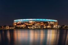 Optus Stadium. 