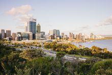 Perth CBD for Tarmac Rally story