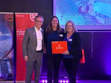 Anne Downing won the second auction for a return flight from Perth to Singapore with Scoot