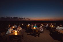 Tali Wiru dining experience, Voyages Indigenous Tourism Australia, Uluru, Northern Territory