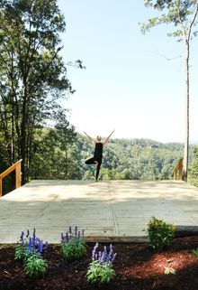 Yoga at Primland Resort