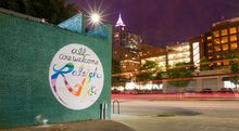 All Are Welcome Mural