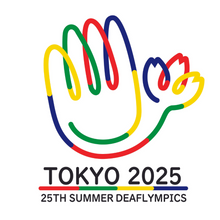Tokyo 2025 Deaflympics logo