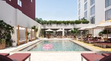 Hyde Hotel Perth, pool area render