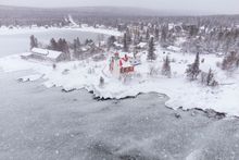 Eagle Harbor Lighthouse in Michigan's Upper Peninsula