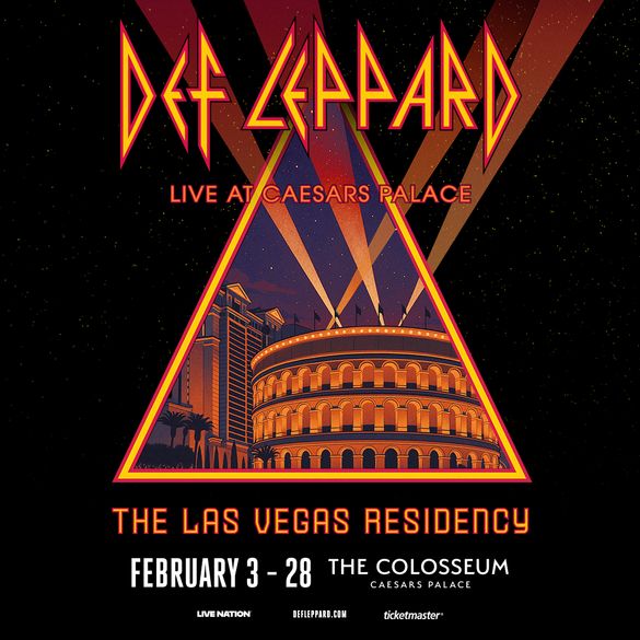 Def Leppard: Live at Caesars Palace The Las Vegas Residency Admat
