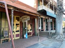 Brown's Coffee House and Sweets Saloon serves hot coffee drinks and cool ice cream cones in Tuolumne County, CA.