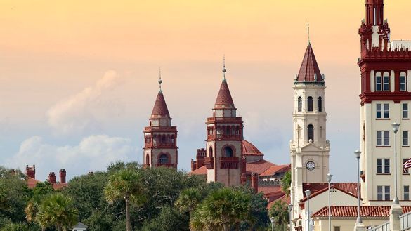 St. Augustine's Historic Skyline is preserved to reflect the city's European heritage St. Augustine's Historic Skyline is preserved to reflect the city's European heritage