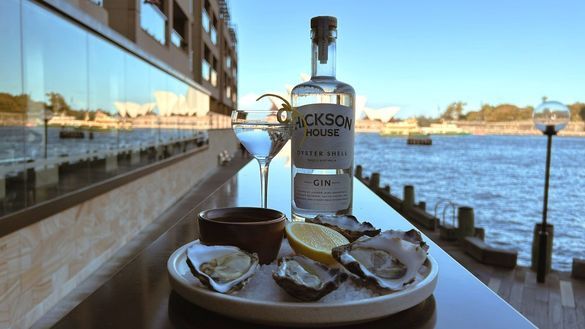 Hickson House Oyster Gin Martini and Sydney Rock oysters, served with views of the Opera House and Sydney Harbour. Hickson House Oyster Gin Martini and Sydney Rock oysters, served with views of the Opera House and Sydney Harbour.